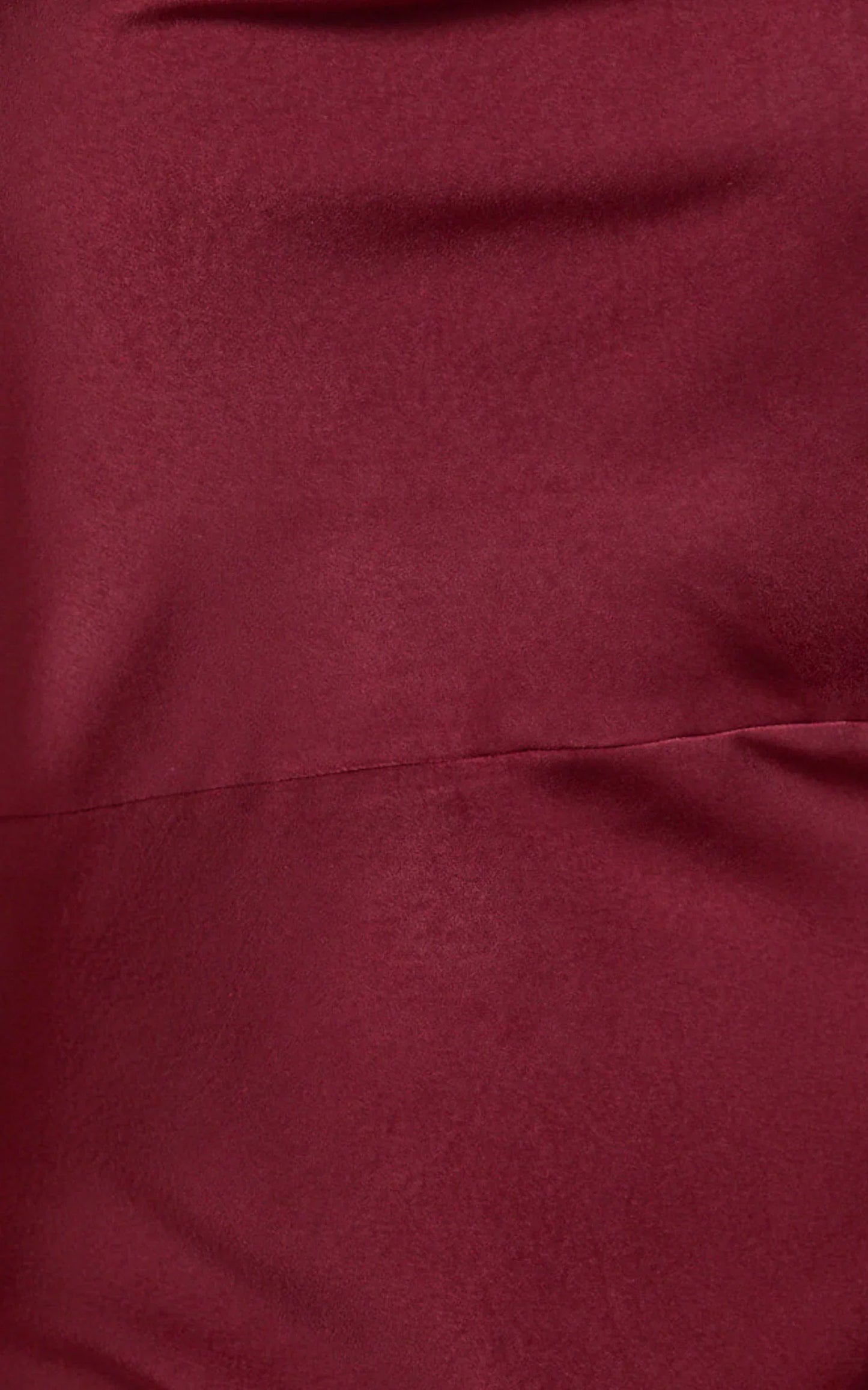 Dara Midi Dress Low Neck Sleeveless Slip Dress in Wine