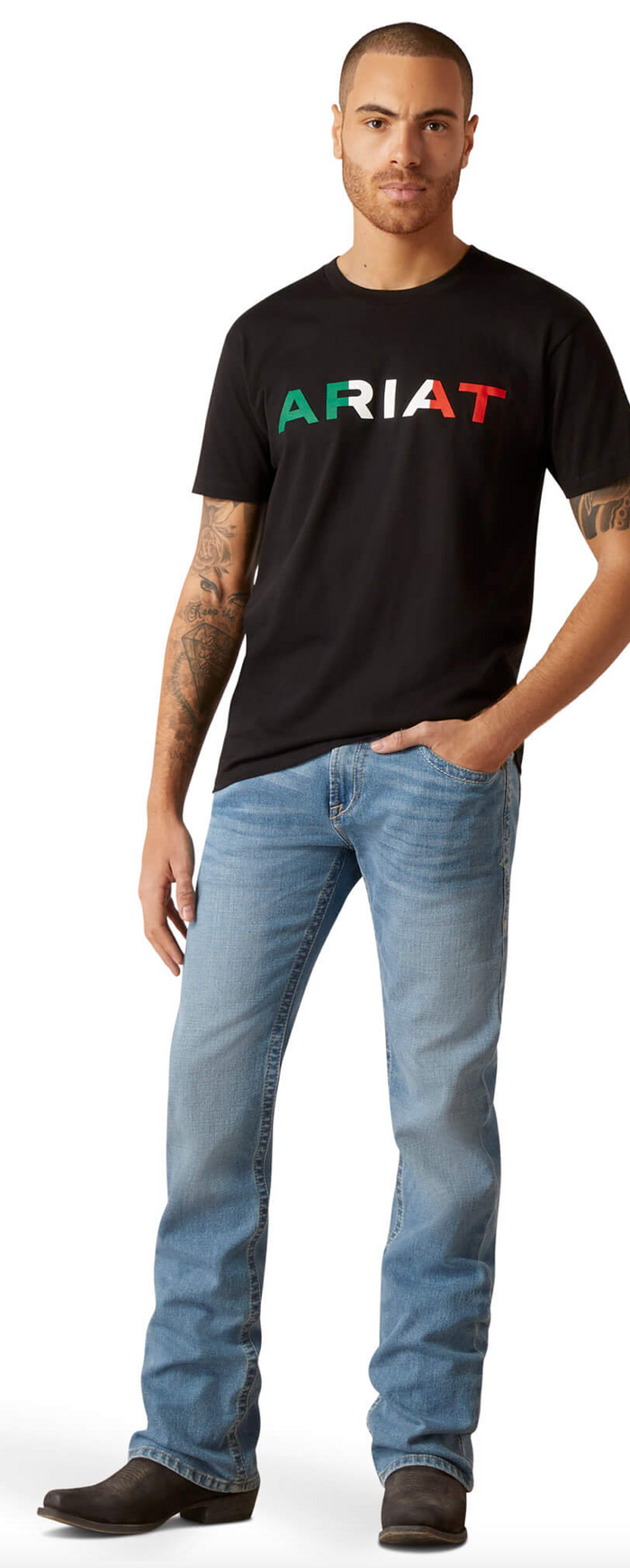 Ariat Mens Viva Mexico T-Shirt Black
