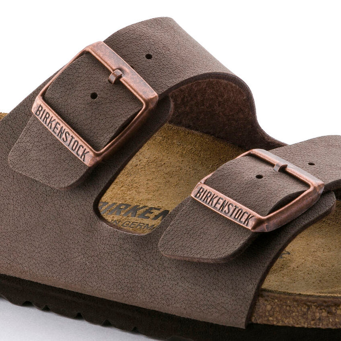 Birkenstock Womens Arizona 2 Strap Sandal Birkibuc Mocha