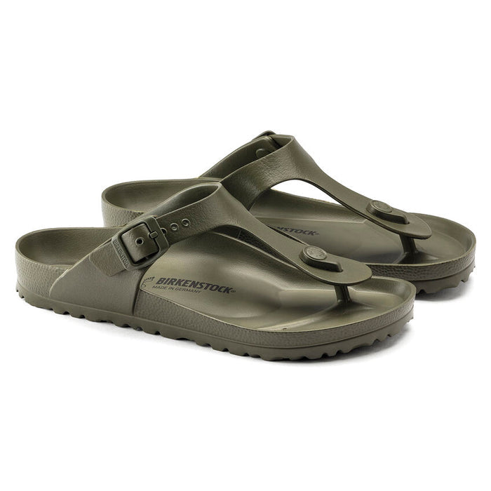 Birkenstock Womens Gizeh Eva Thong Sandal Khaki