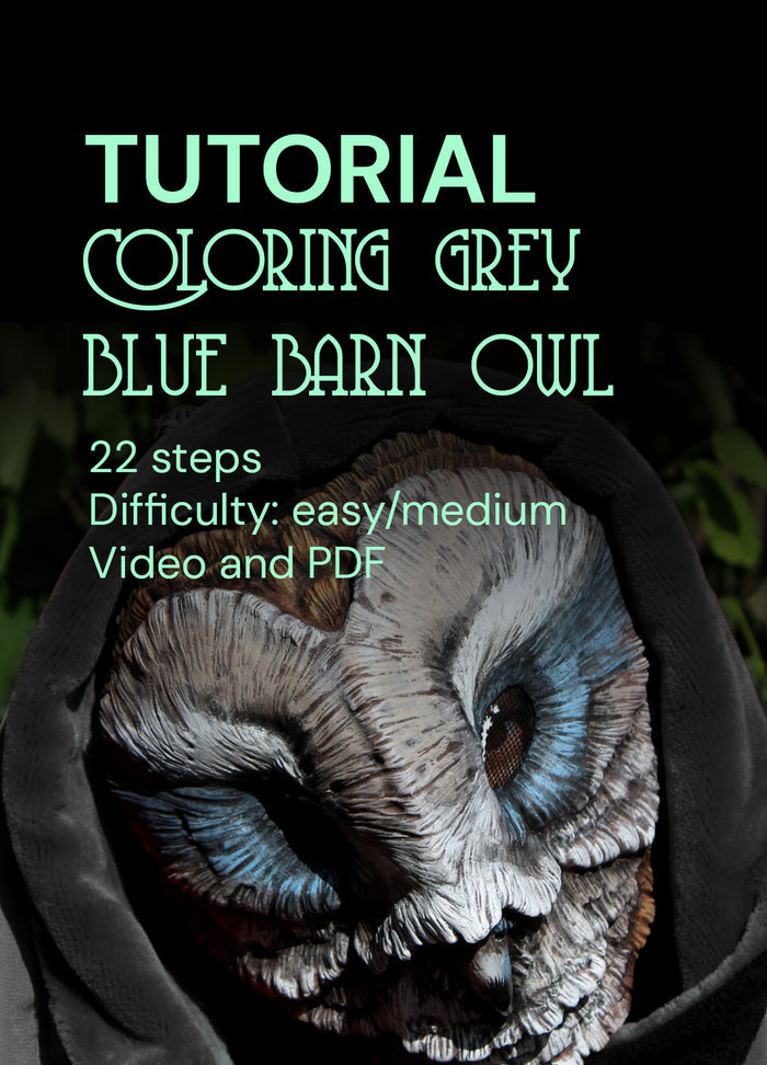 Pre-sanded with coloring tutorial