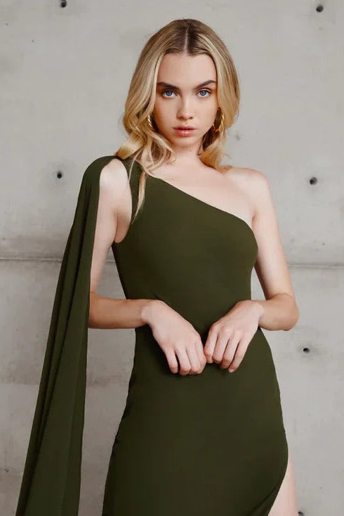 Riley Dress - Khaki