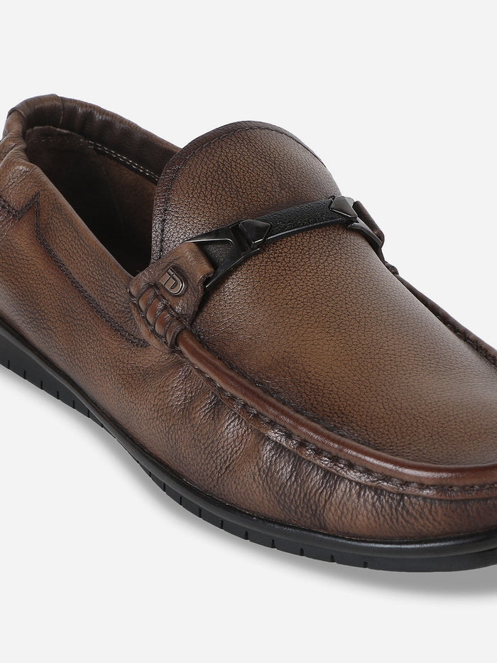 Men's Tan All Day Comfort Casual Loafer (ID1060)-Loafers - iD Shoes
