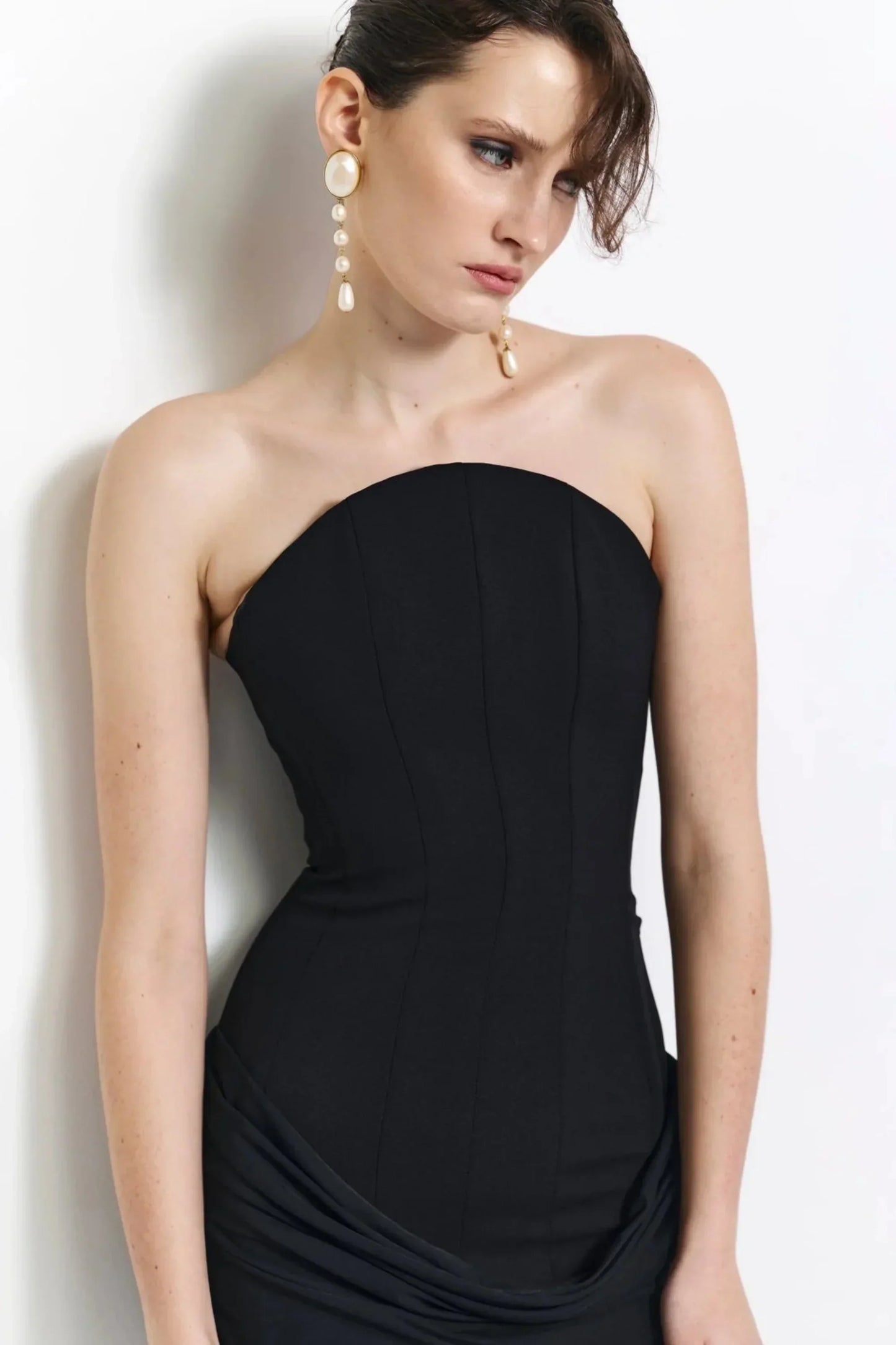 Soraya Mini Dress - Black