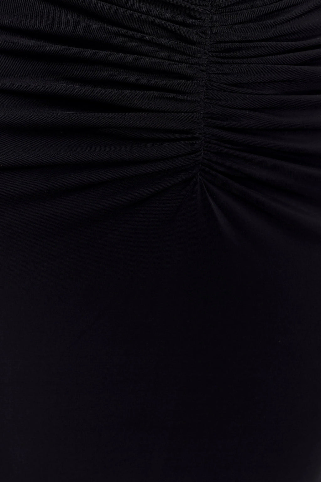 Rafaella Slinky And Mesh Maxi Dress - Black