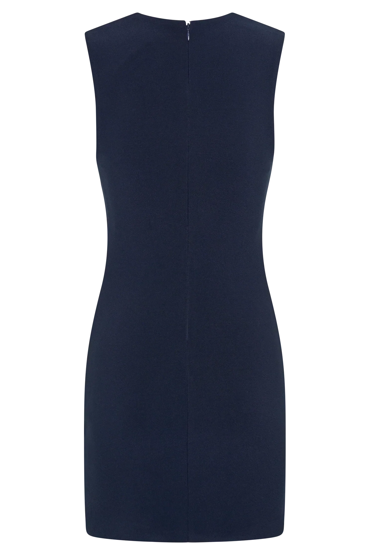 Frida Crepe Mini Dress - Dark Navy