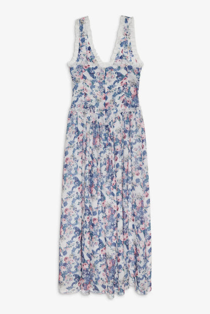 Audrey Floral Maxi Dress