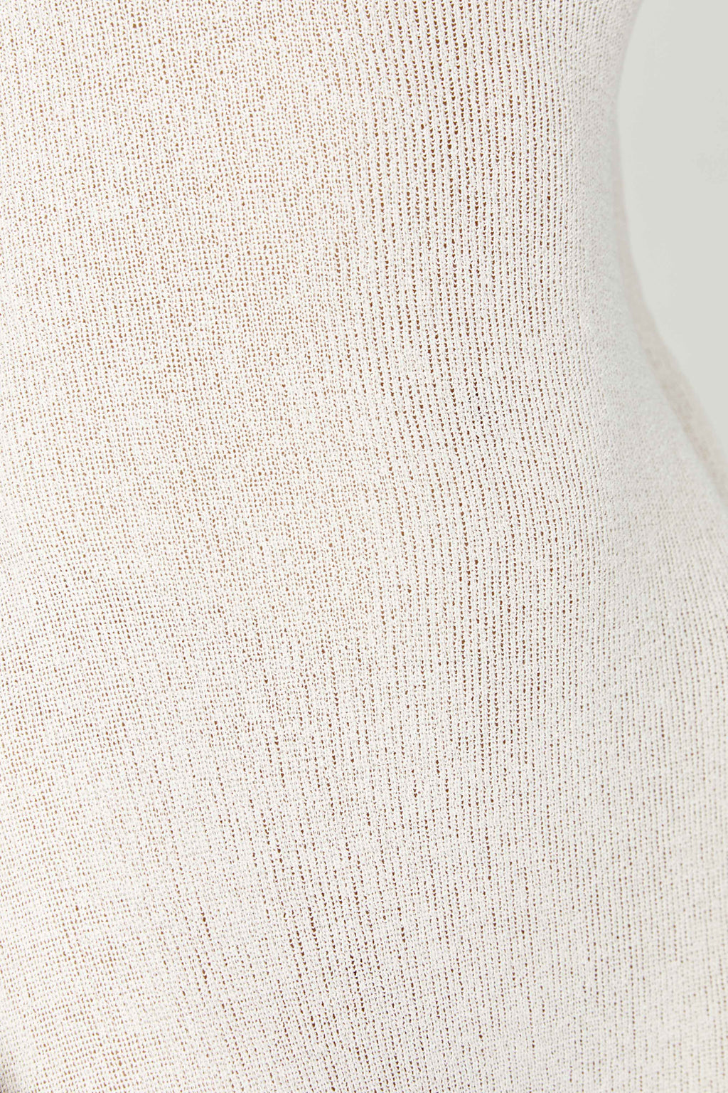 Talia Maxi Open Back Knit Dress - Ivory