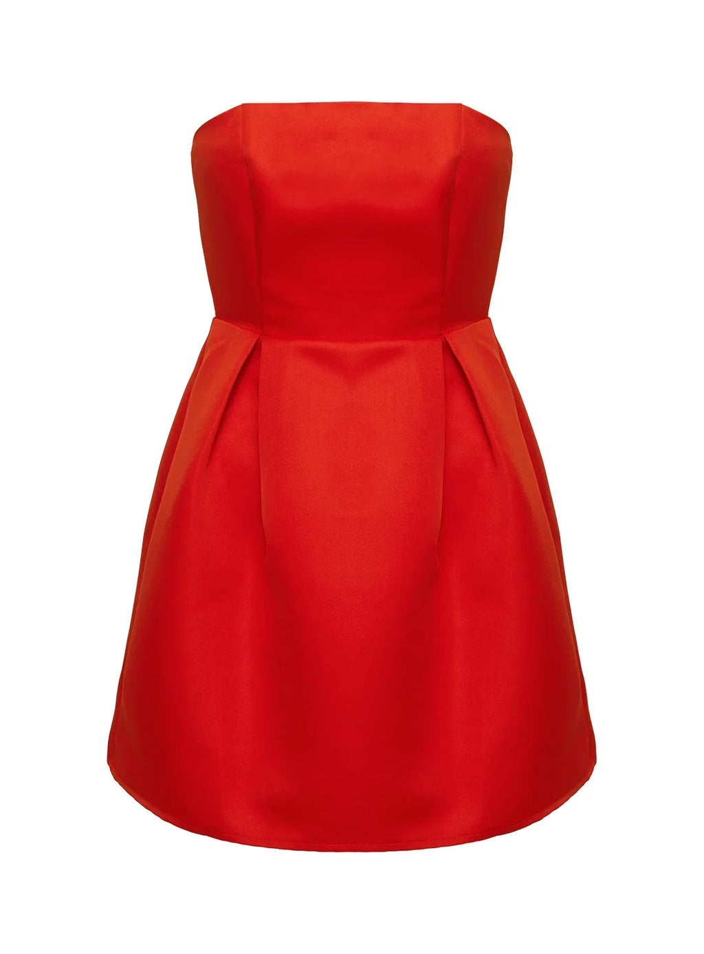 Spader Corset Mini Dress Red