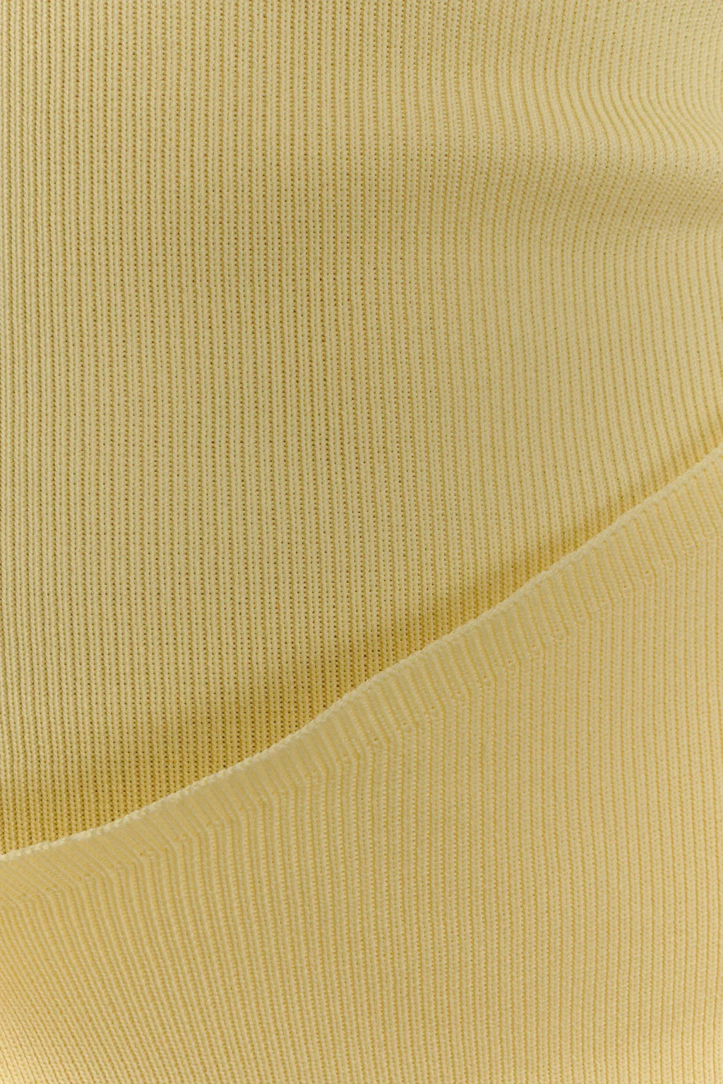 Rian Strapless Knit Mini Dress - Lemon