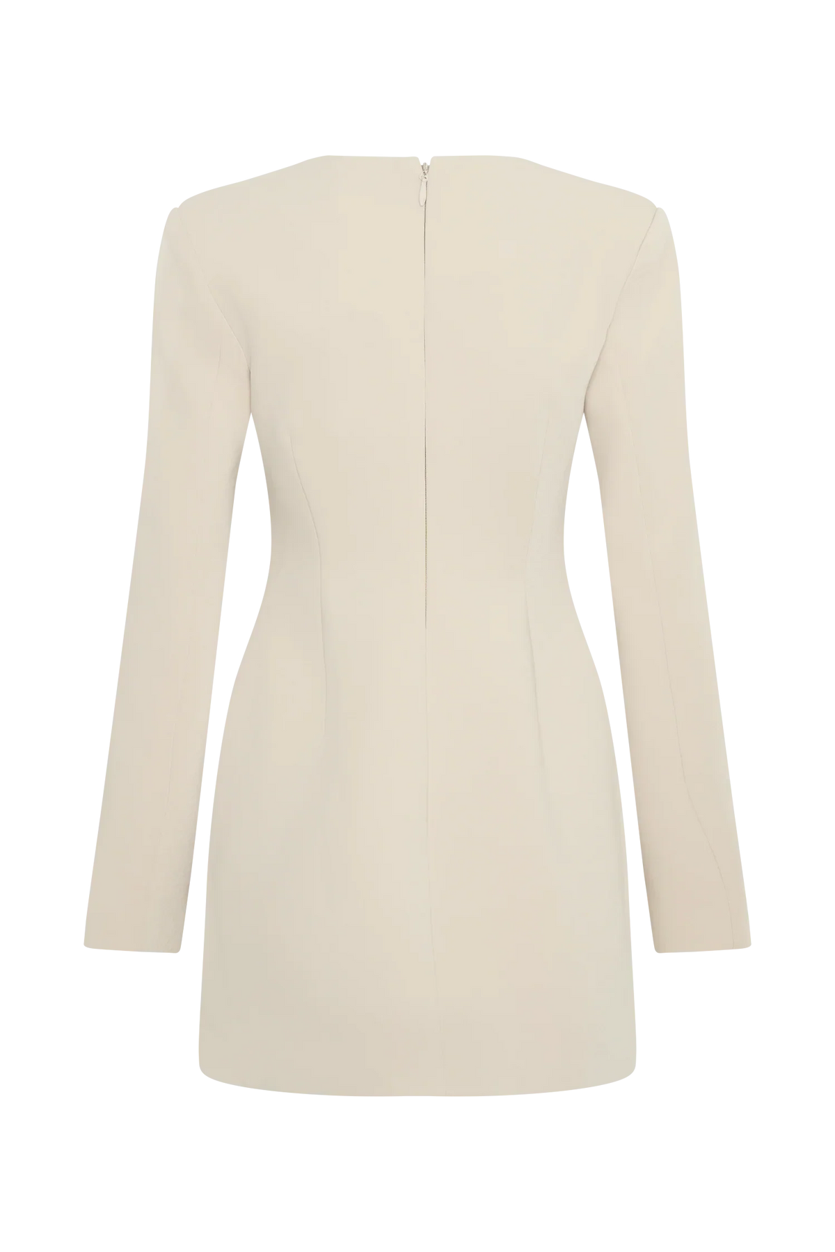 Arora Suiting Blazer Dress With Pleating - Sand