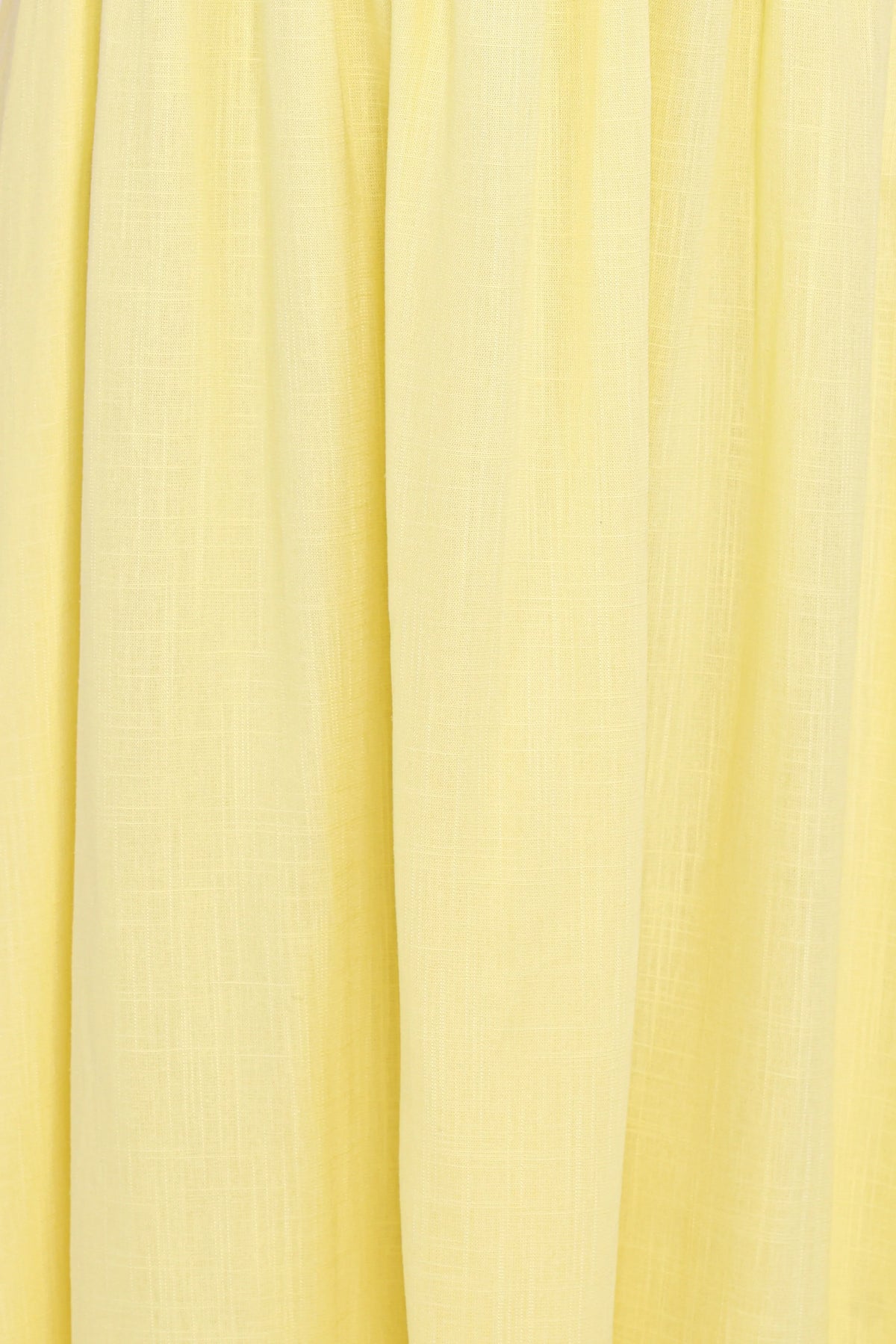 Kayt Strapless Dress - Butter Yellow