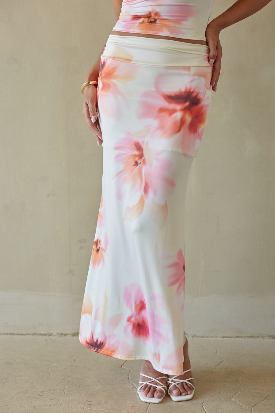 Anahi Floral Maxi Skirt