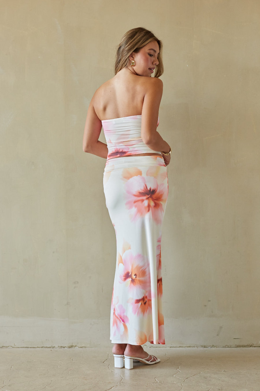 Anahi Floral Maxi Skirt
