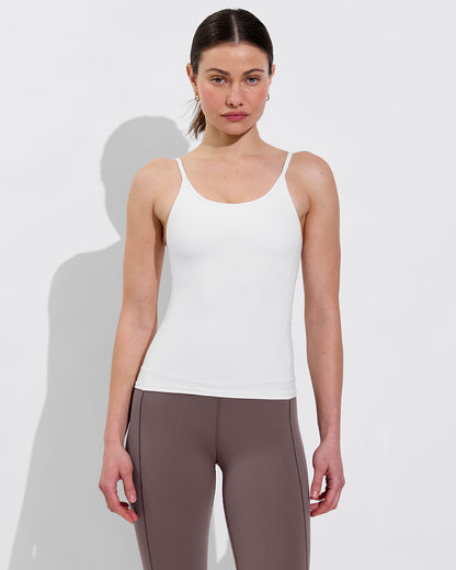 Barre Tank *Long - Coconut