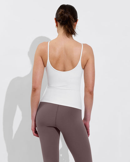Barre Tank *Long - Coconut