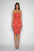 Aisha Dress - Coral