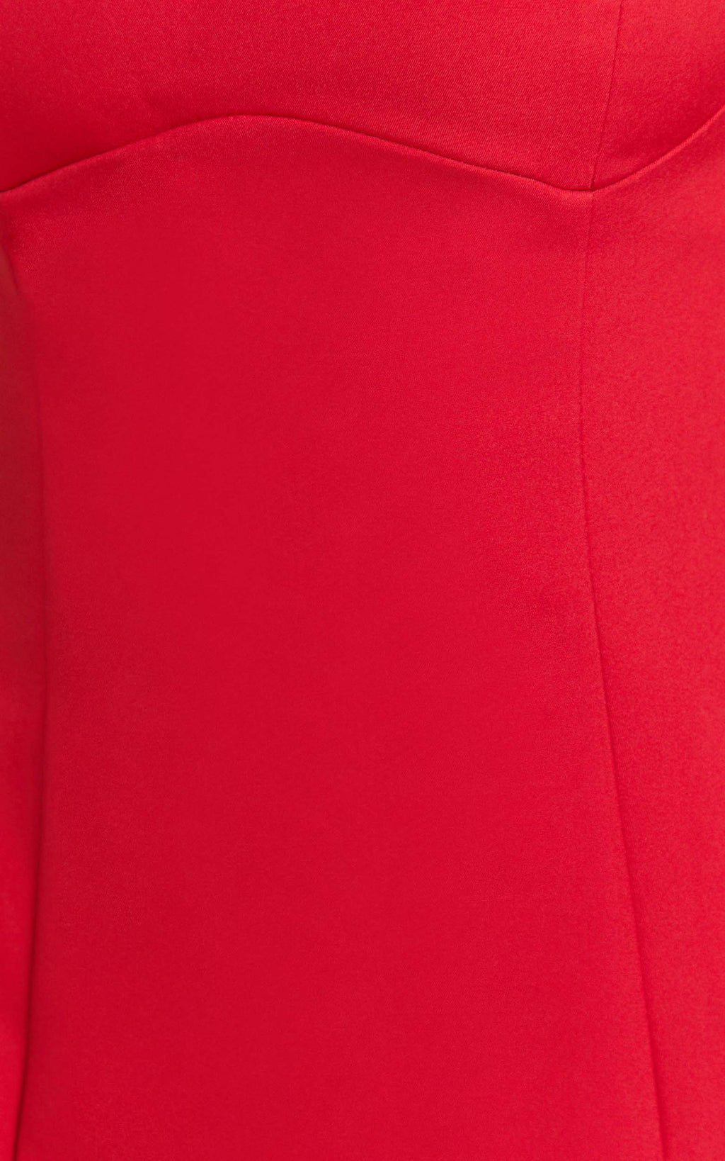 Aretha Mini Dress Corset Panel Dress in Red