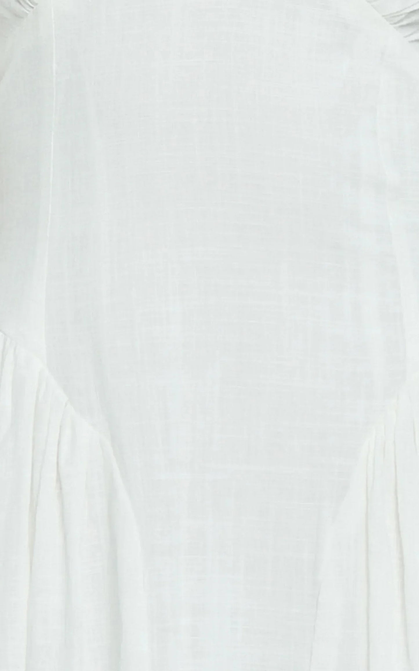 Athena Midi Dress Halter Drop Waist Dress in White