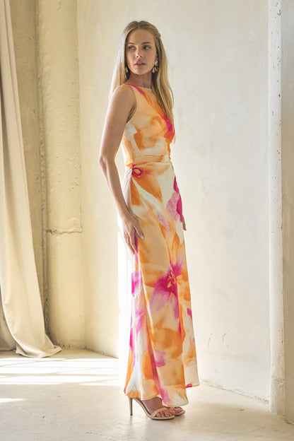Ayah Open Back Maxi Dress