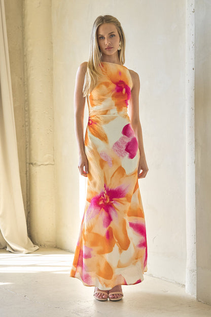 Ayah Open Back Maxi Dress