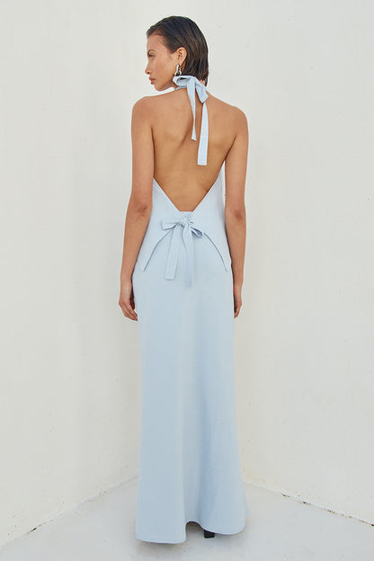 Brioni Maxi Skirt - Sky Blue