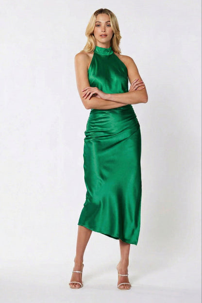 Bianca Midi Dress - Green