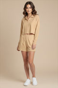 Ella Short Set - Tan