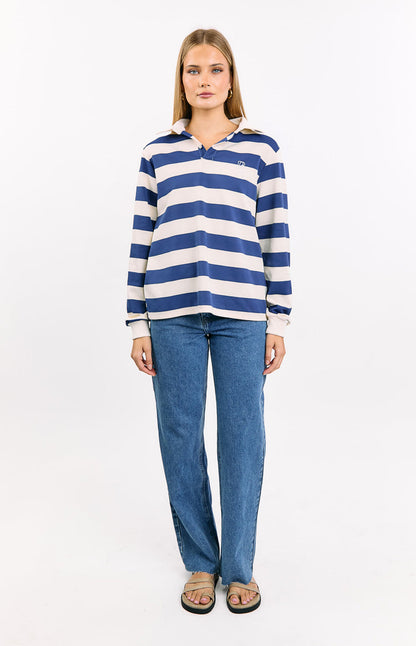 Carey Blue Striped Jersey