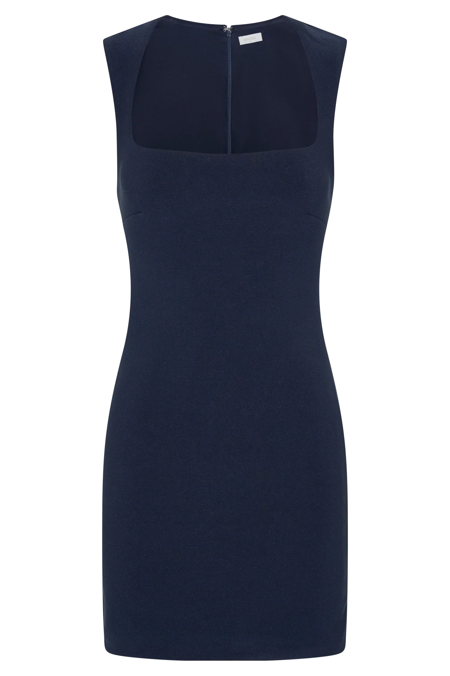 Frida Crepe Mini Dress - Dark Navy