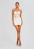 Lael Embellished Lace Dress