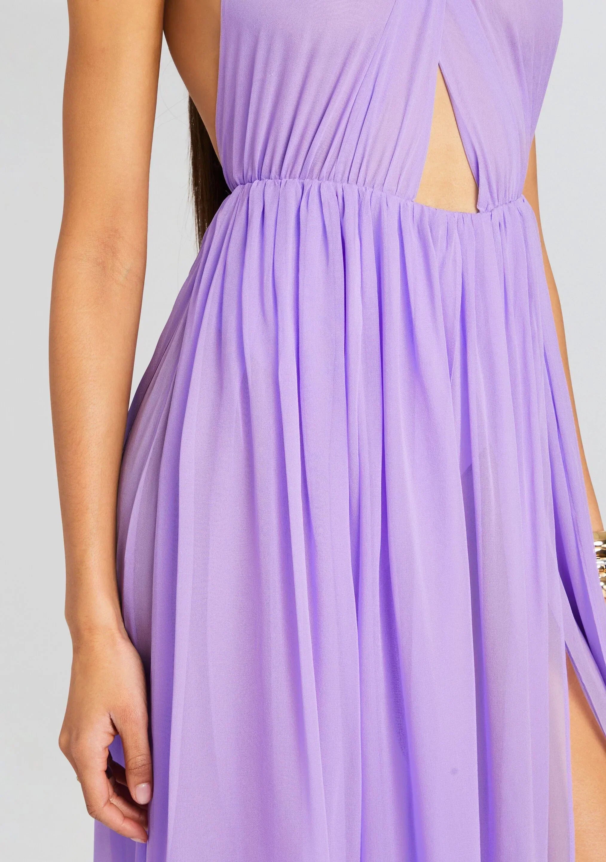 Ina Silk Chiffon Dress