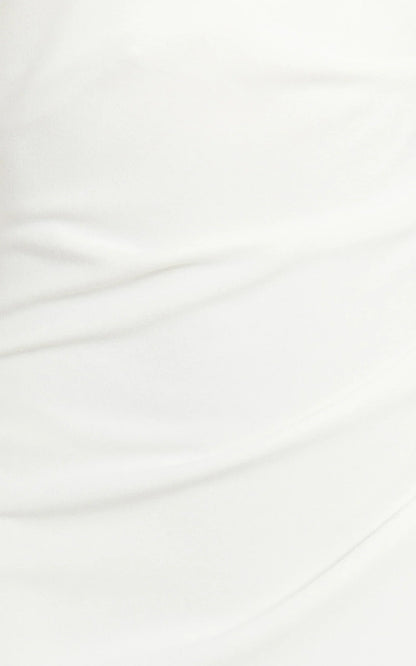 Genie Maxi Dress Off The Shoulder Dress in White
