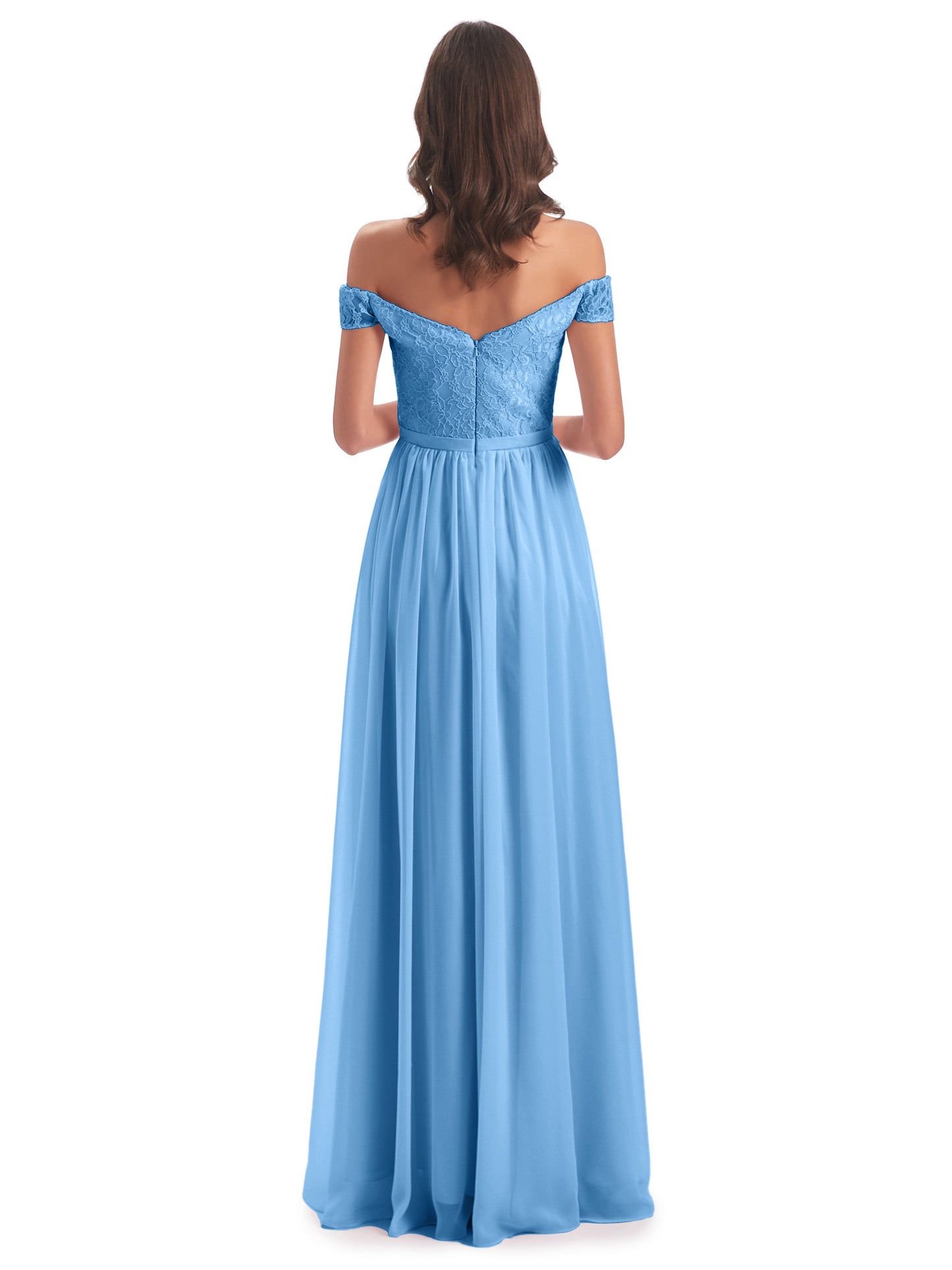Charlotte Floor Length Off The Shoulder Bridesmaid Dresses
