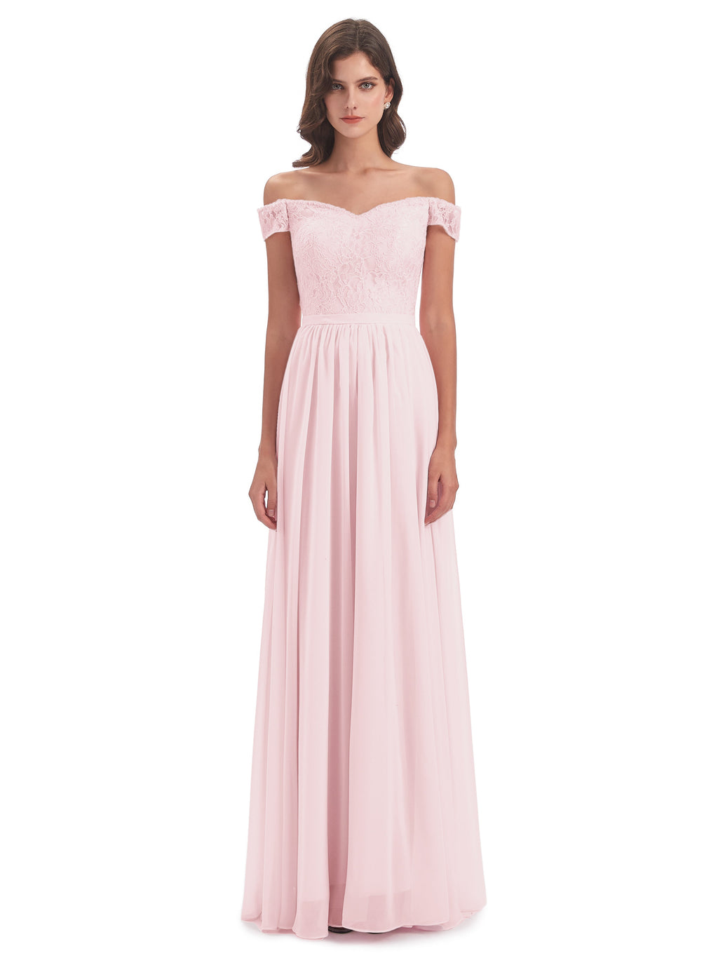 Charlotte Floor Length Off The Shoulder Bridesmaid Dresses