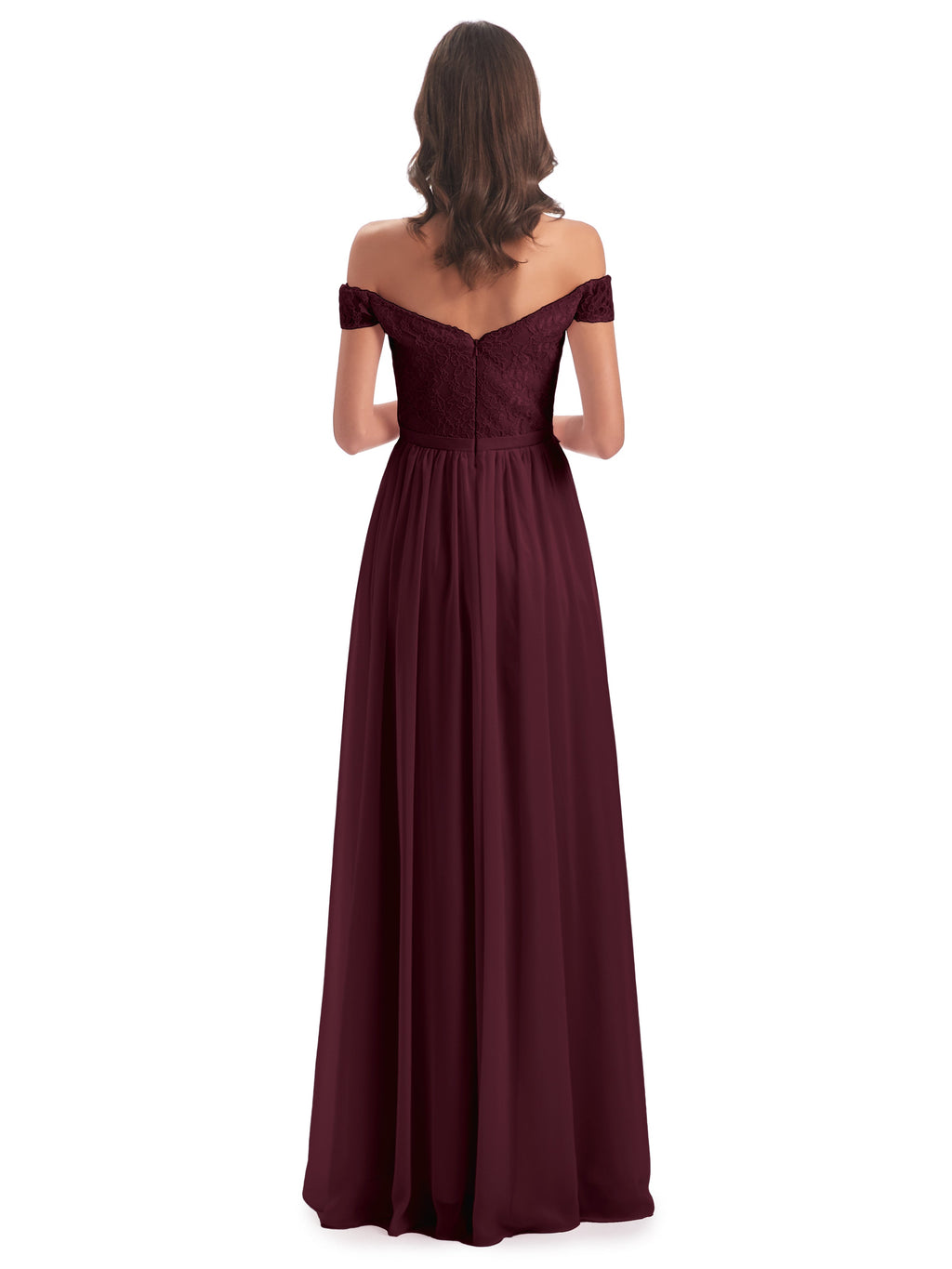 Charlotte Floor Length Off The Shoulder Bridesmaid Dresses