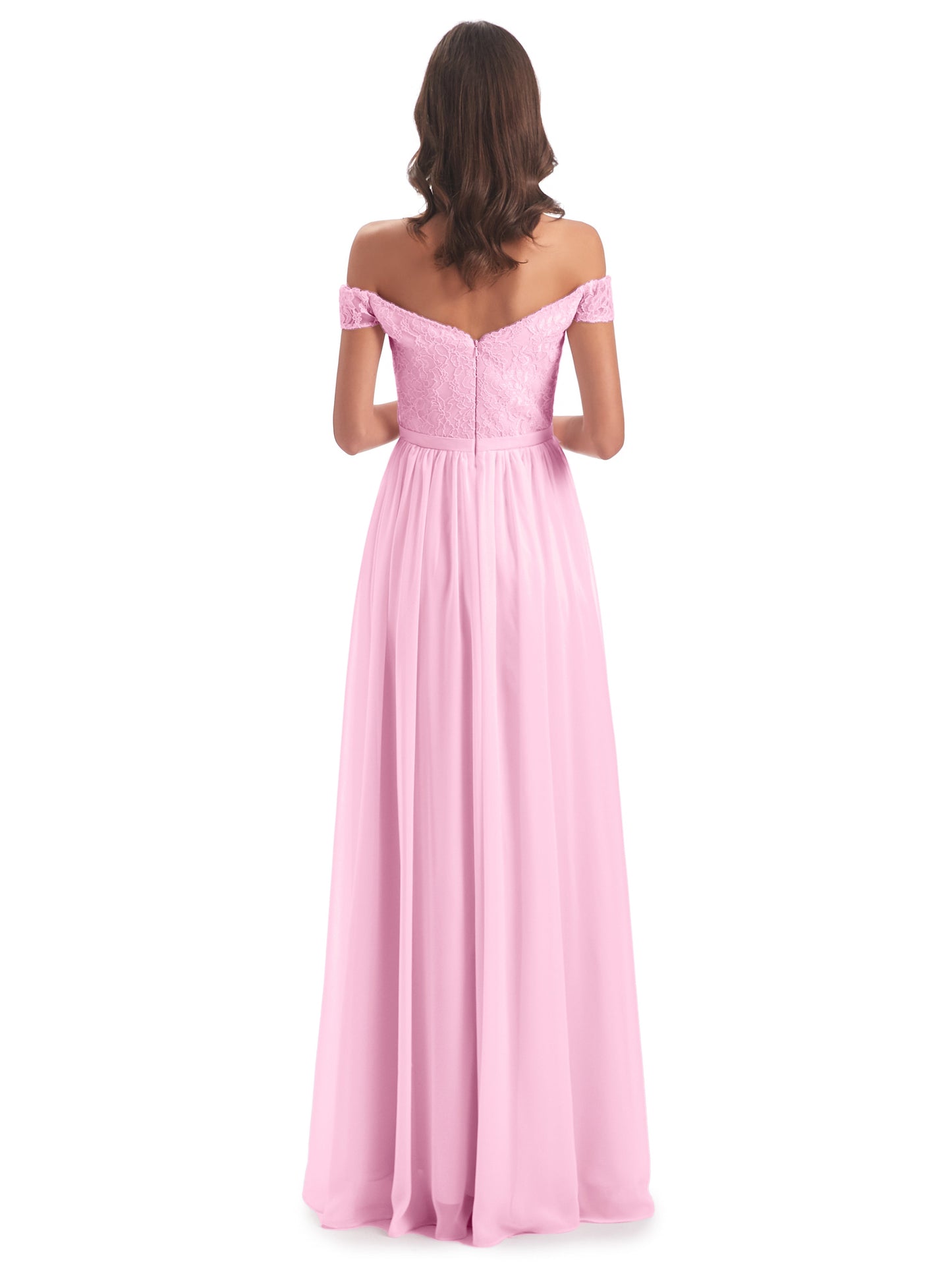 Charlotte Floor Length Off The Shoulder Bridesmaid Dresses