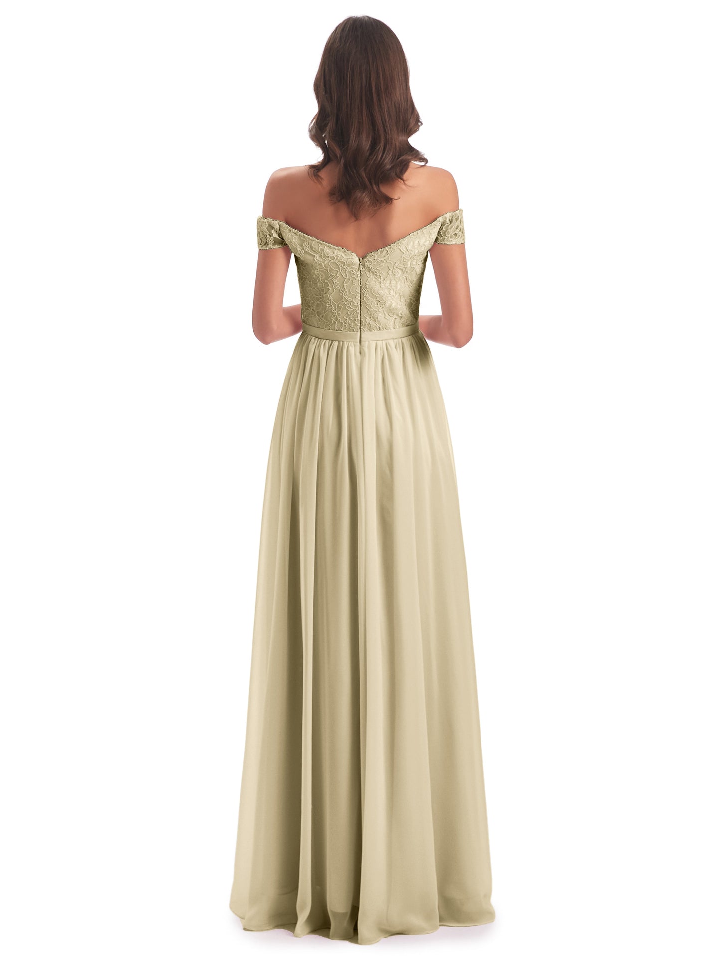 Charlotte Floor Length Off The Shoulder Bridesmaid Dresses