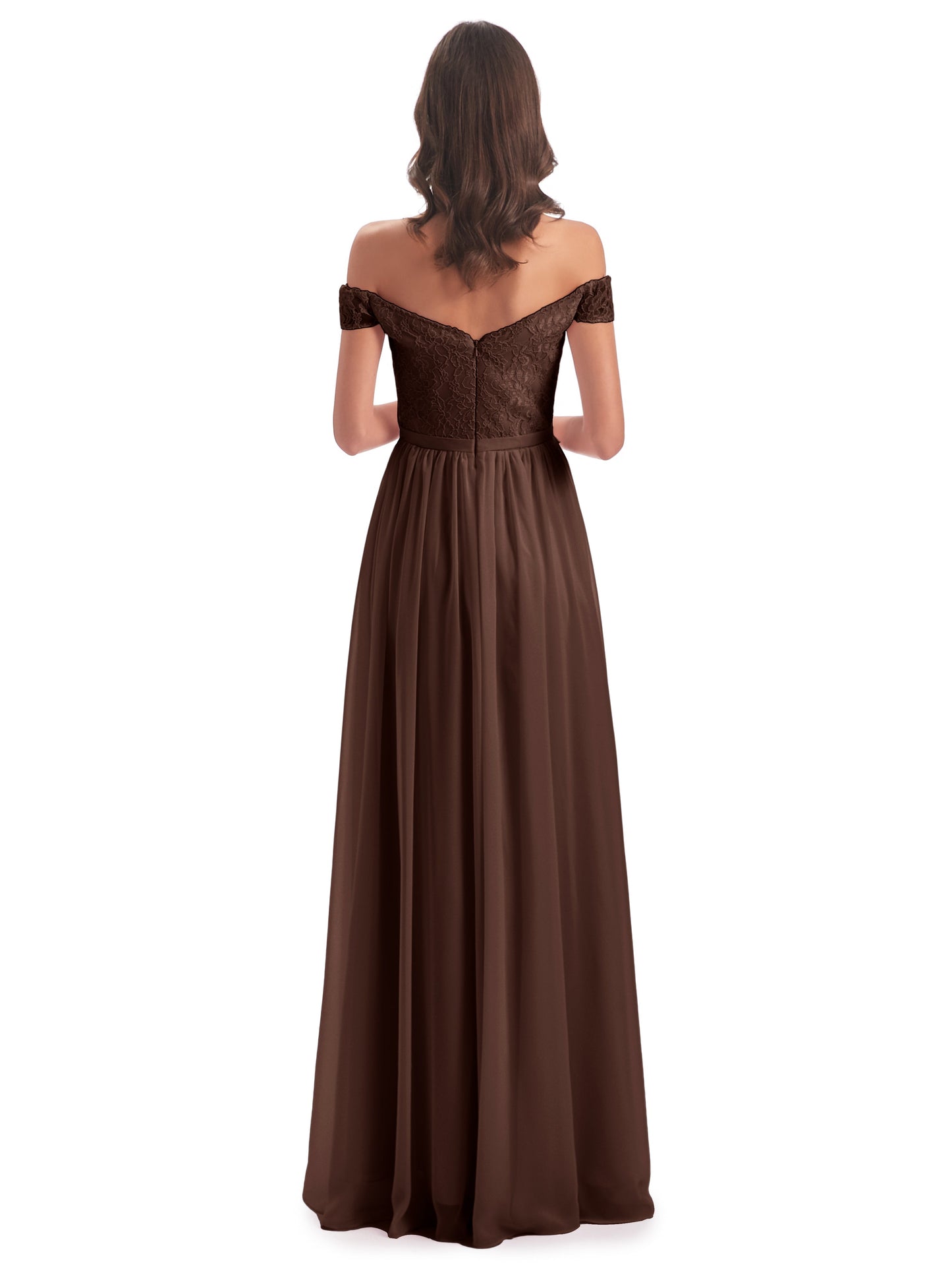 Charlotte Floor Length Off The Shoulder Bridesmaid Dresses