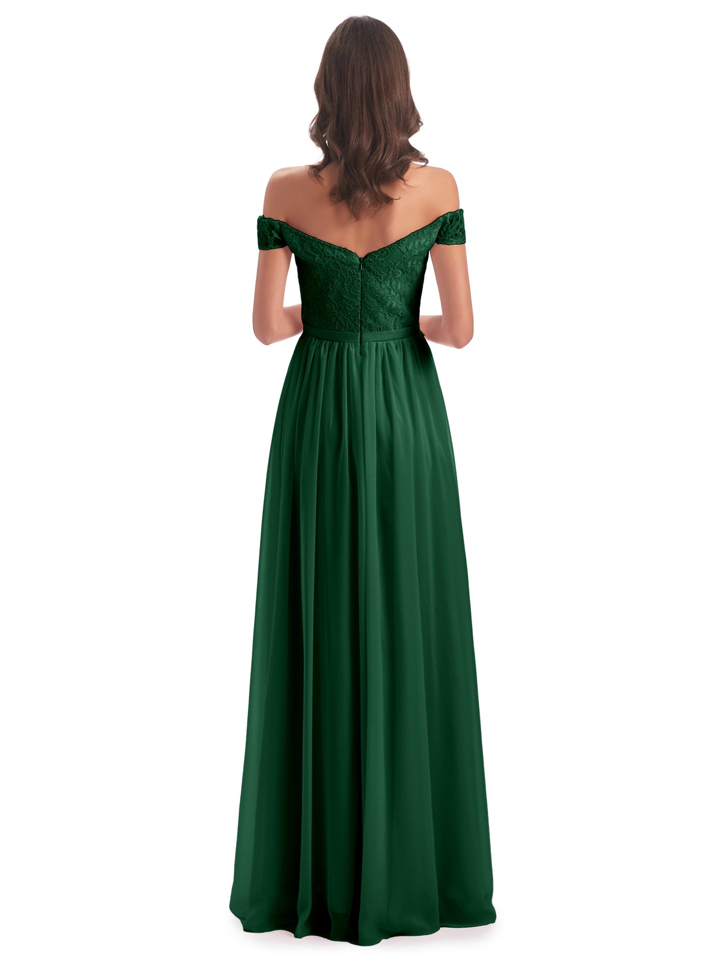 Charlotte Floor Length Off The Shoulder Bridesmaid Dresses