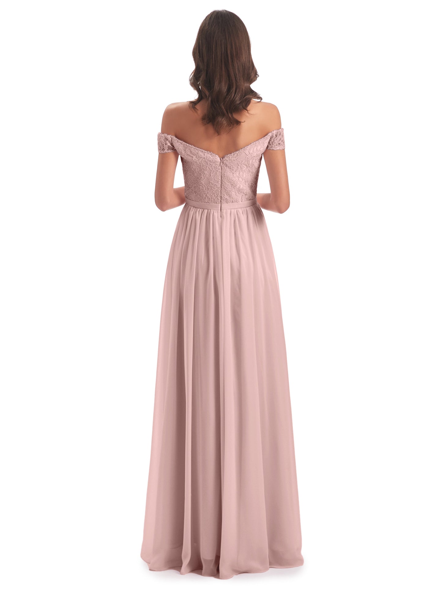 Charlotte Floor Length Off The Shoulder Bridesmaid Dresses