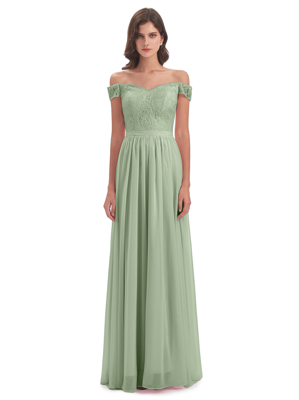 Charlotte Floor Length Off The Shoulder Bridesmaid Dresses