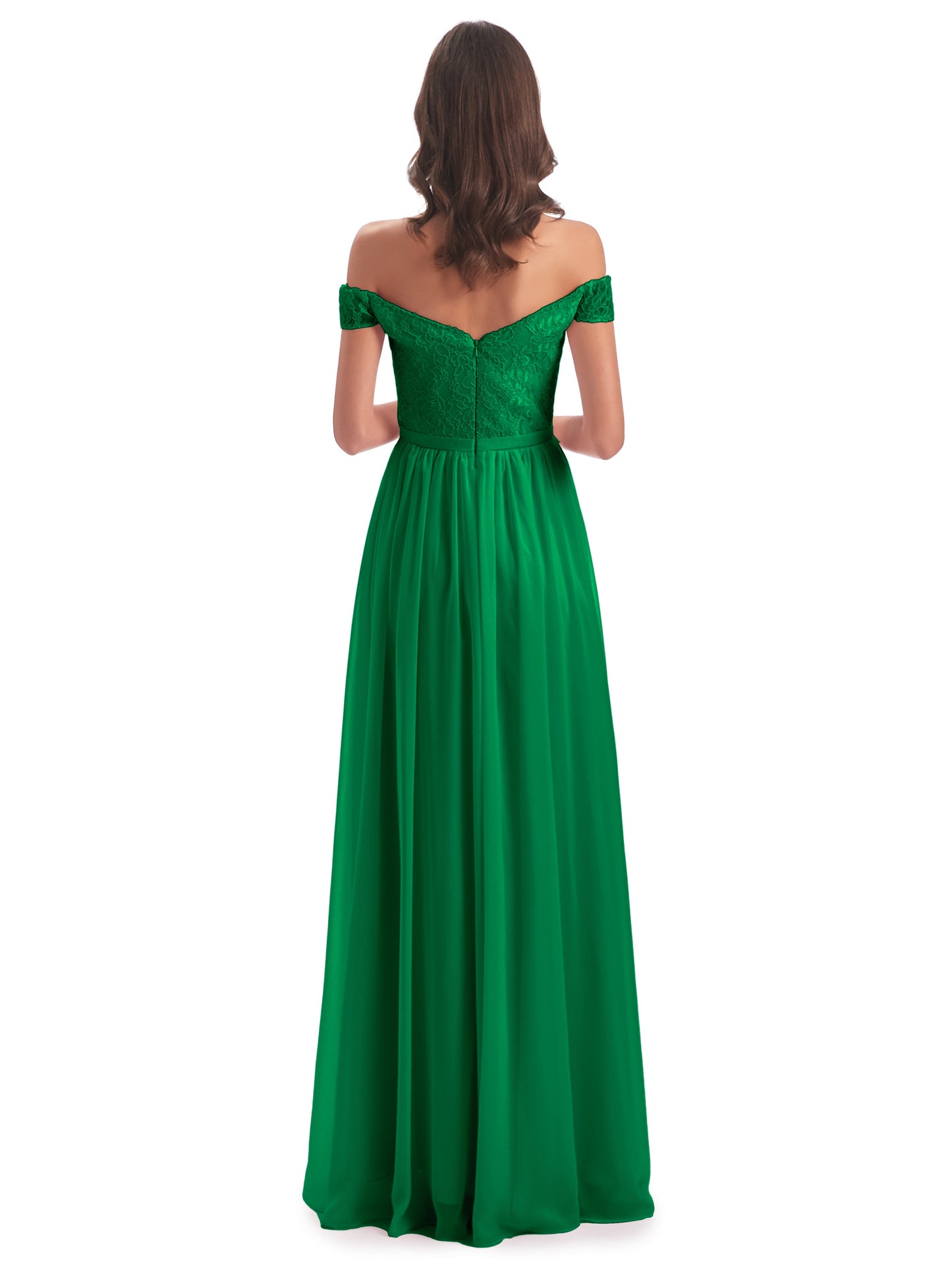 Charlotte Floor Length Off The Shoulder Bridesmaid Dresses