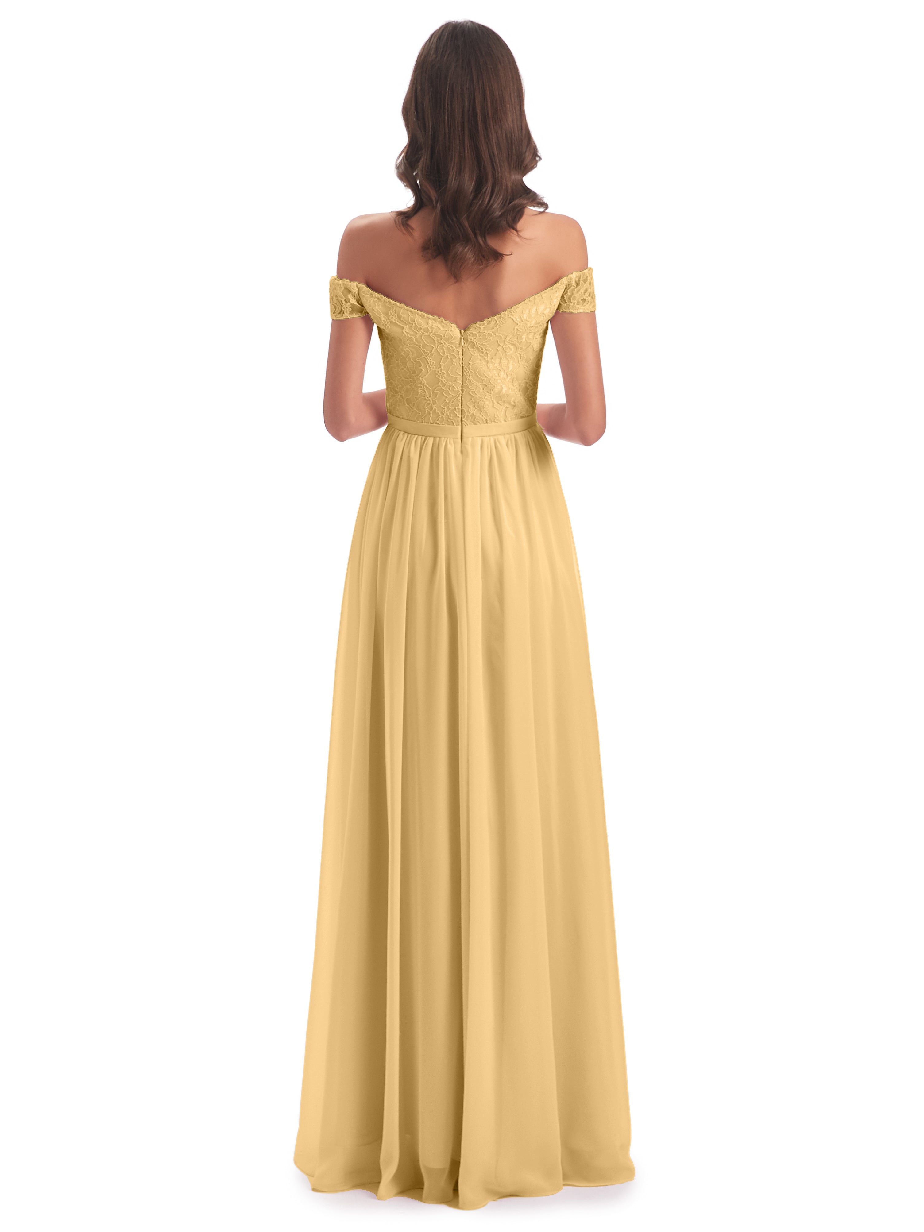 Charlotte Floor Length Off The Shoulder Bridesmaid Dresses