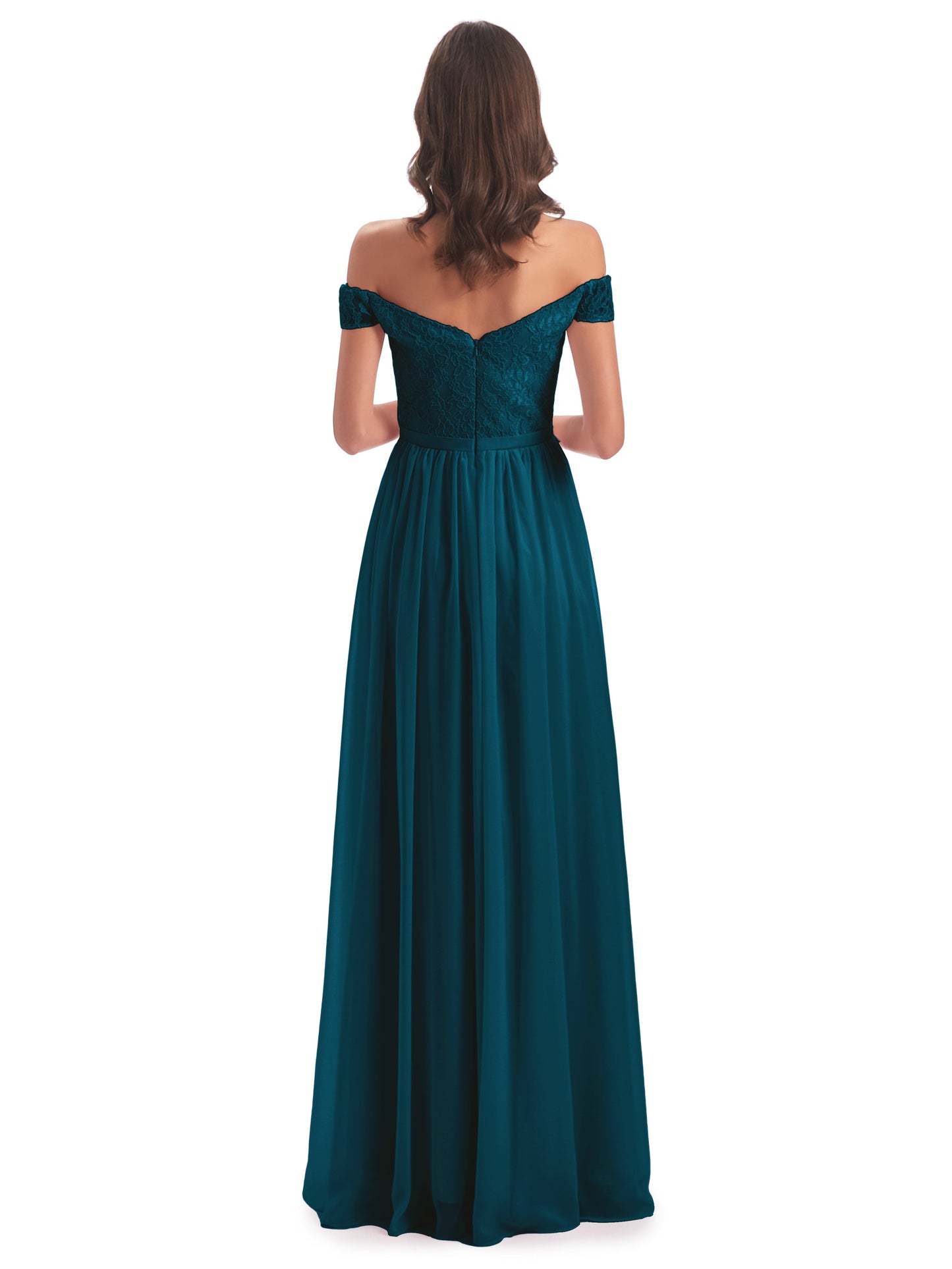 Charlotte Floor Length Off The Shoulder Bridesmaid Dresses