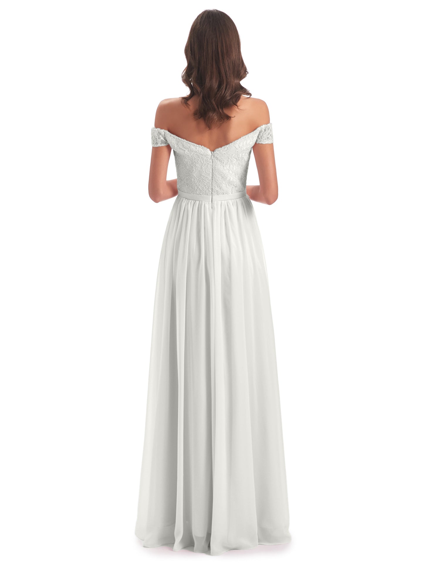 Charlotte Floor Length Off The Shoulder Bridesmaid Dresses