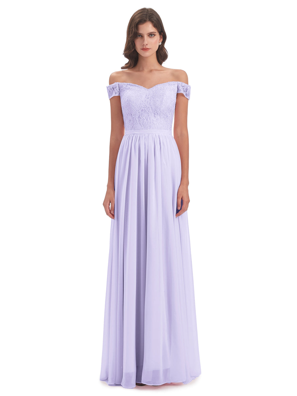 Charlotte Floor Length Off The Shoulder Bridesmaid Dresses