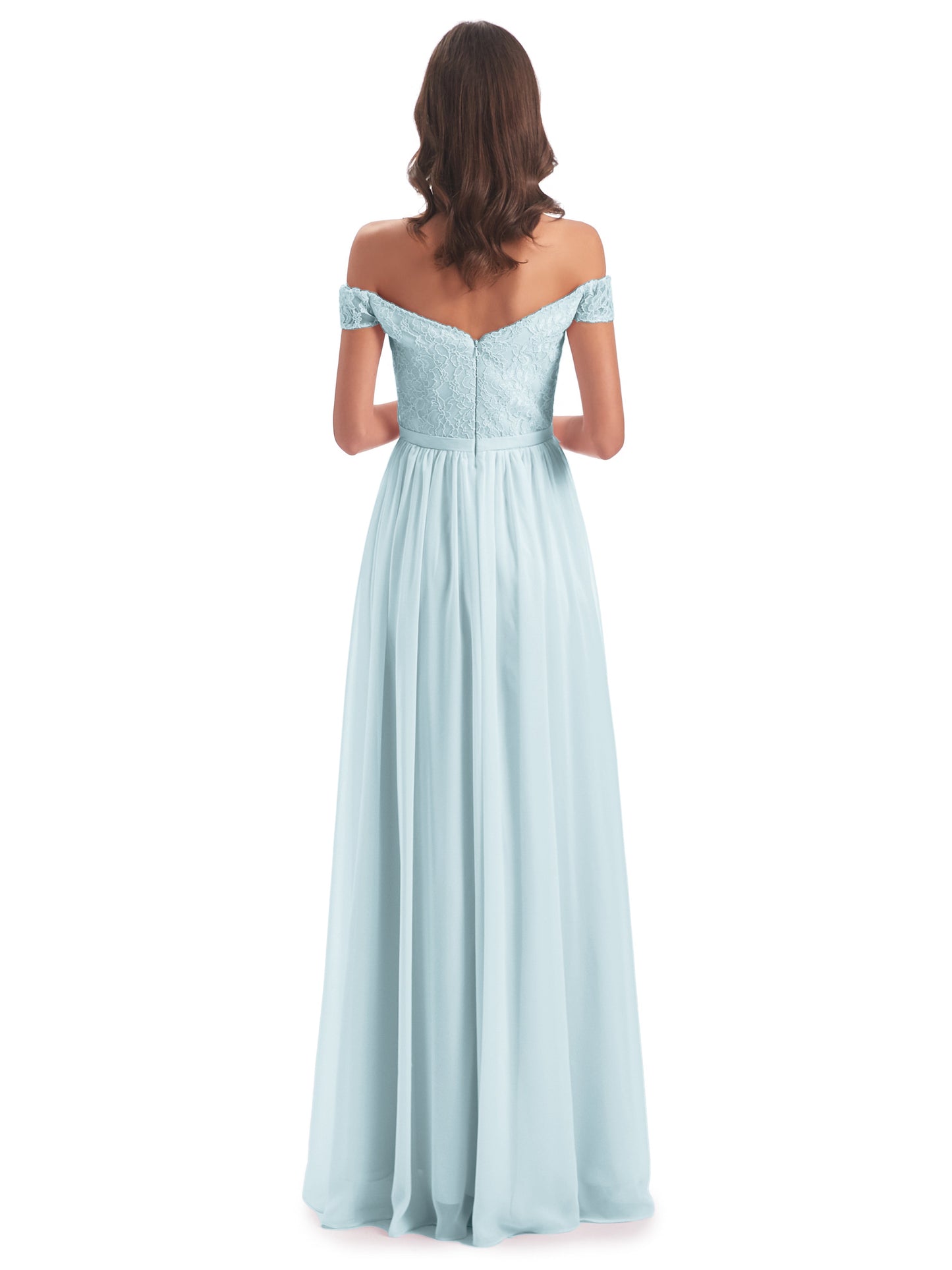 Charlotte Floor Length Off The Shoulder Bridesmaid Dresses