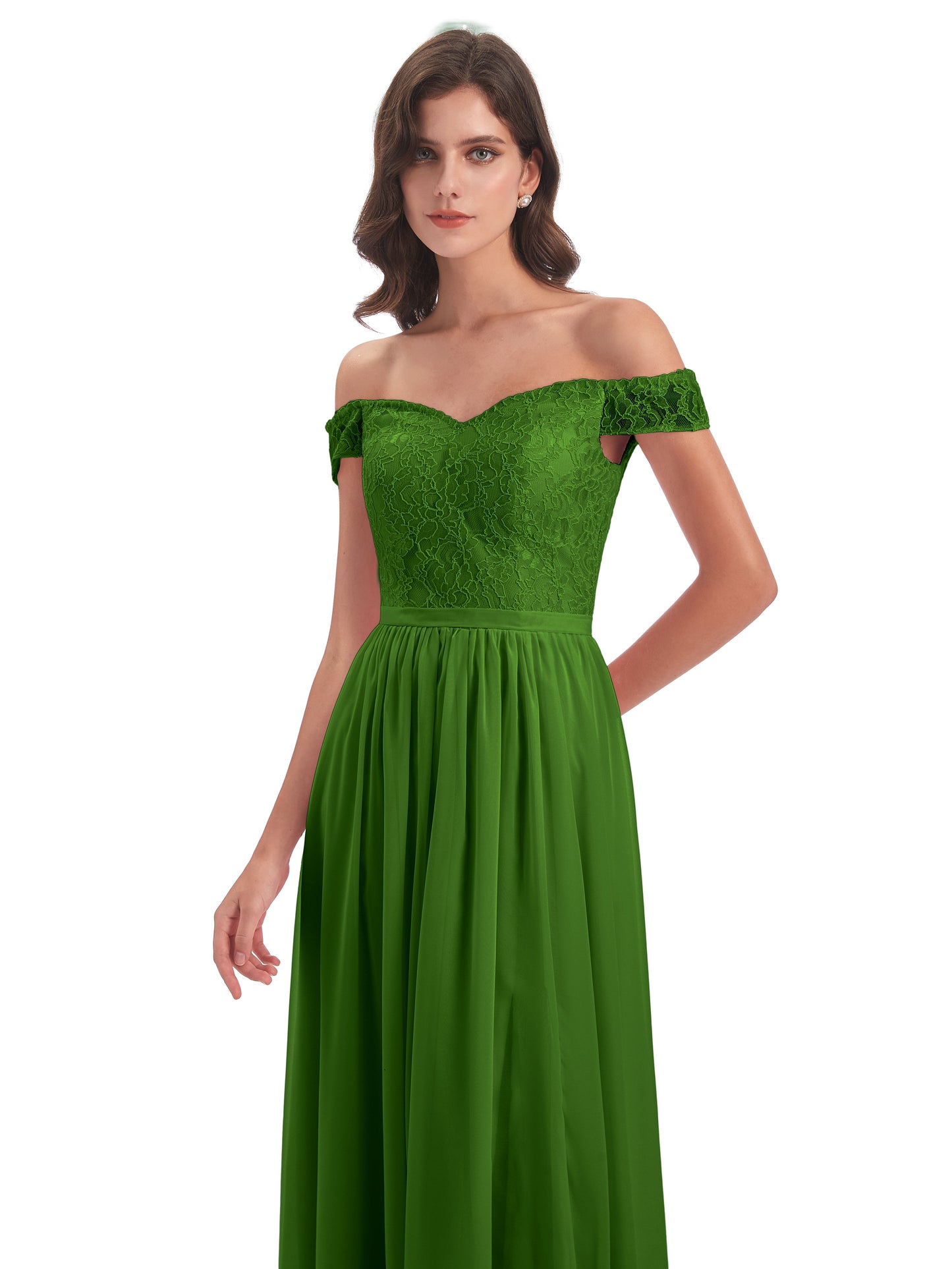 Charlotte Floor Length Off The Shoulder Bridesmaid Dresses