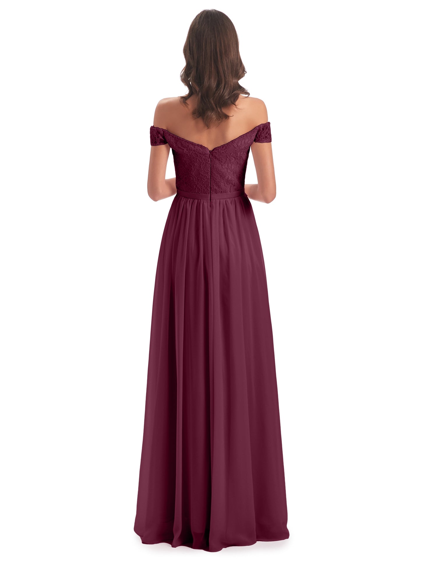Charlotte Floor Length Off The Shoulder Bridesmaid Dresses